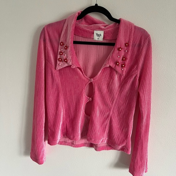 Tach Luna Velvet Top, size medium - Picture 8 of 9